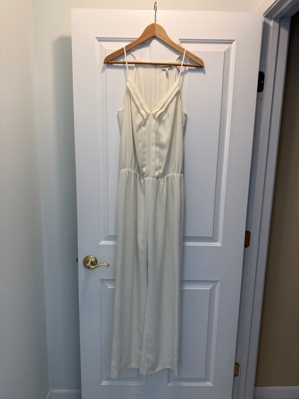 Joie Cream Jumpsuit